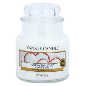 Yankee Candle Snow in Love illatgyertya Classic közepes méret 104 g